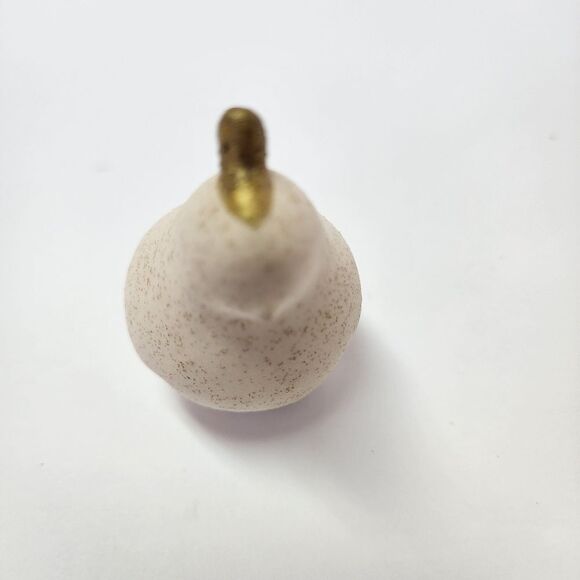 Vintage Set of 3 Ceramic White Glazed with Gold Quails - Picture 7 of 8